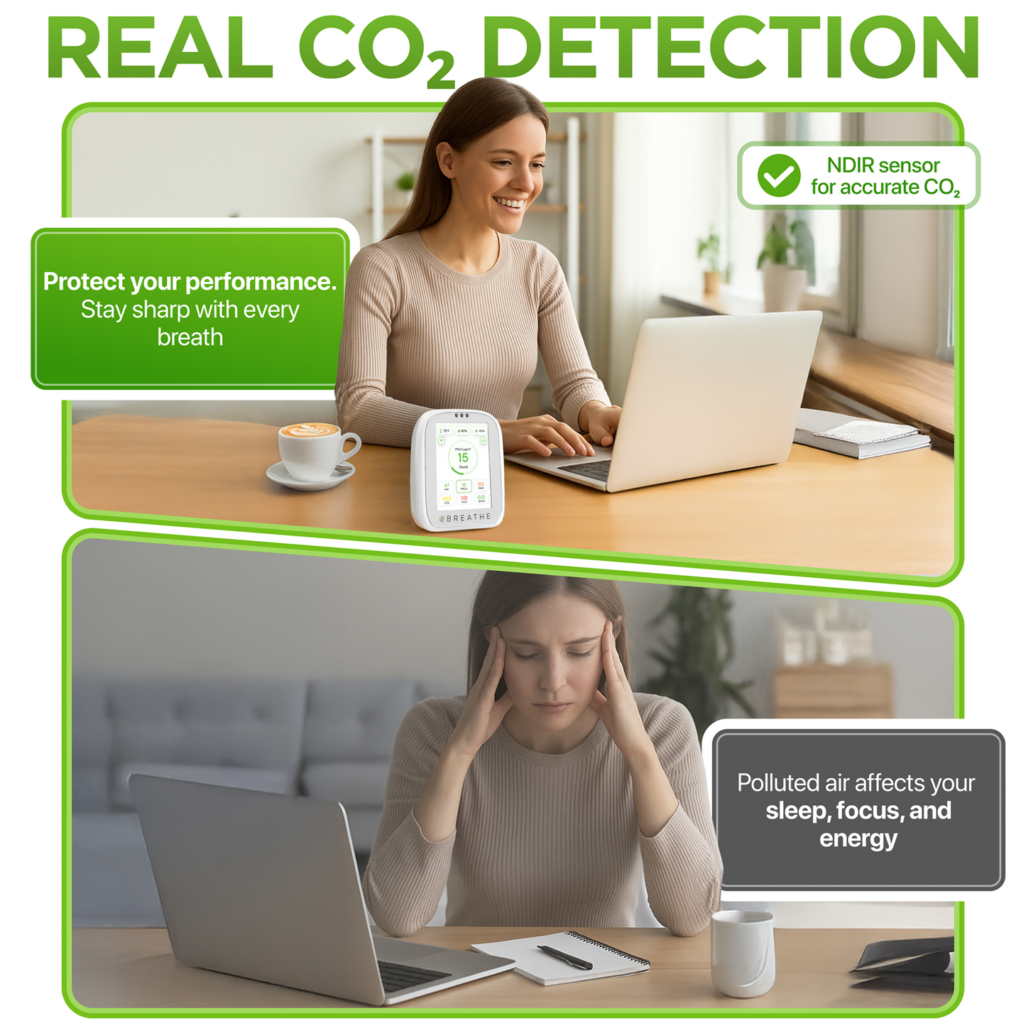 BREATHE Airmonitor Plus