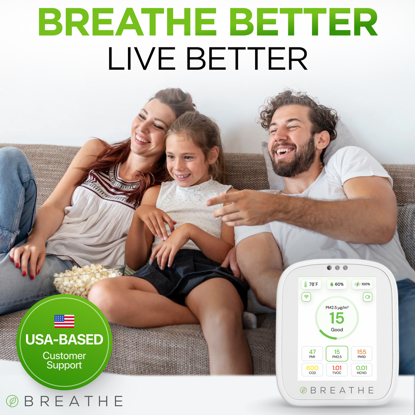 BREATHE Airmonitor Plus